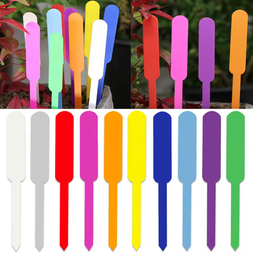 Bonsai Garden Tools - 100PCS Waterproof Garden Plant Tags Plastic