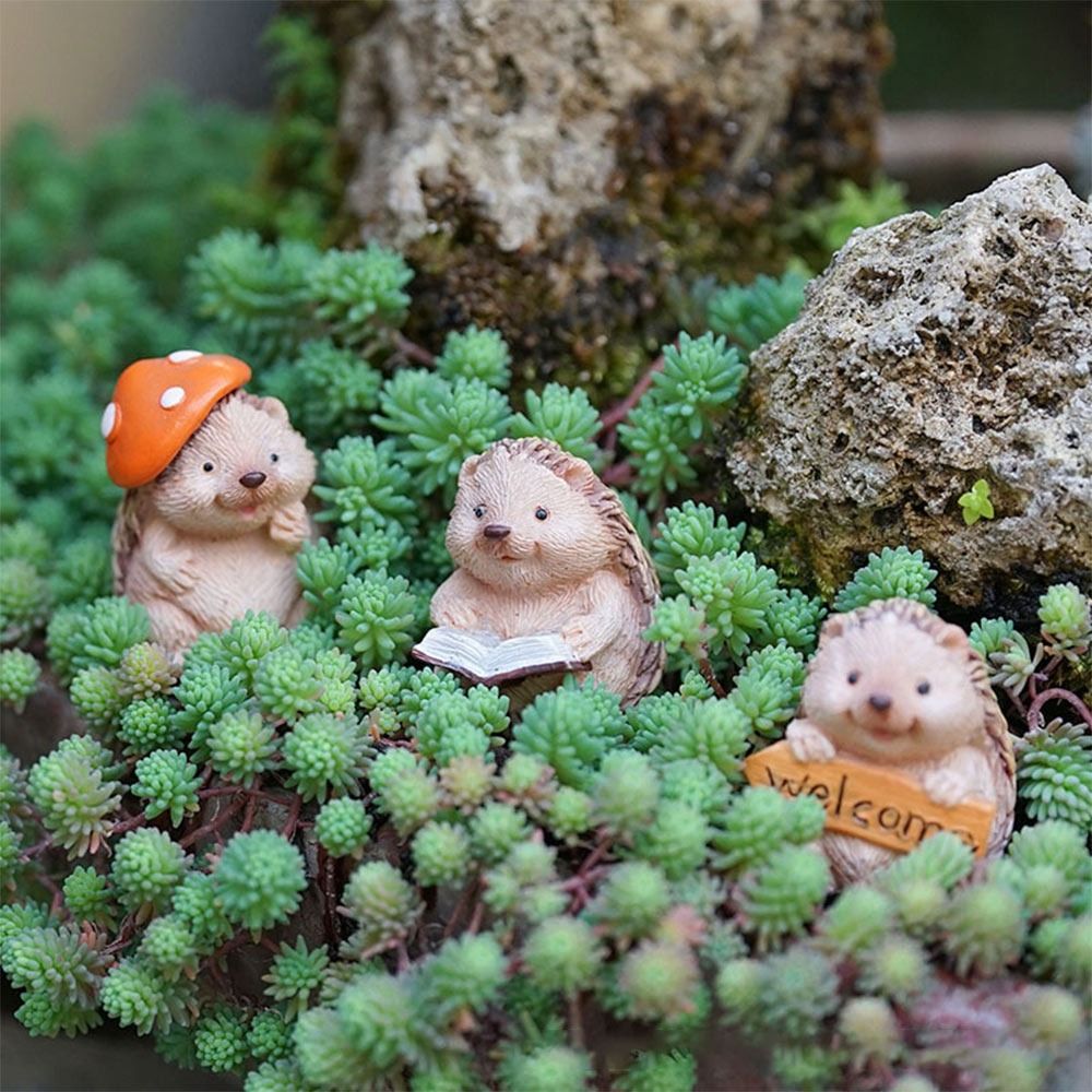 Landscape Bonsai Garden - Multicolor Cartoon Rabbit Figurines Micro Landscape