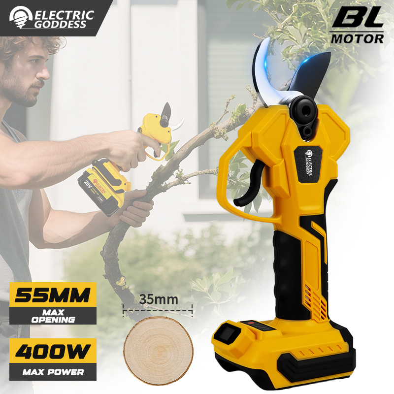 Bonsai Garden Tools - Brushless 55mm Electric Pruning Shear For