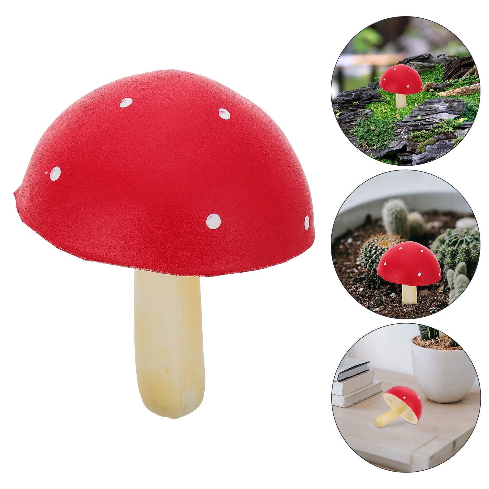 Bonsai Garden Restaurant - Lifelike Fake Mushroom Garden Decoration for