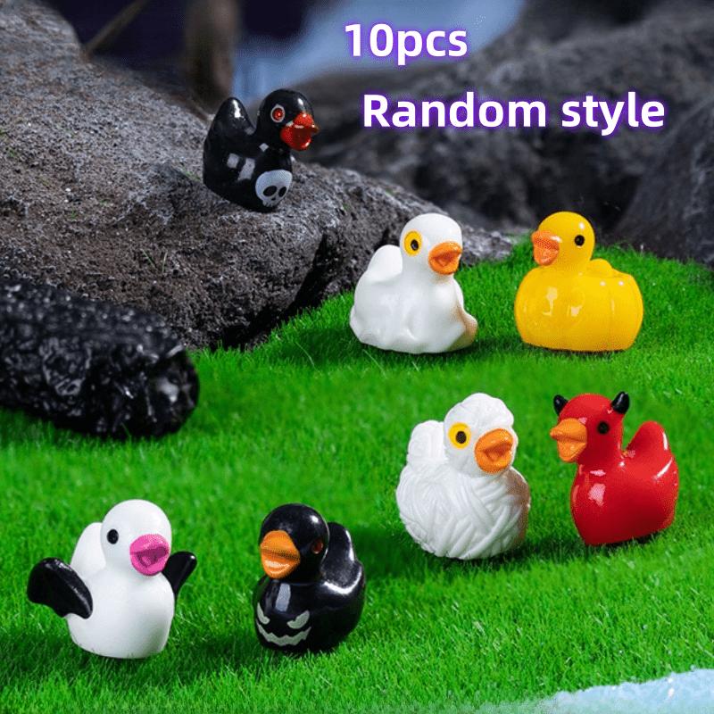Landscape Bonsai Garden - 10 Pieces of Miniature Duck Statues