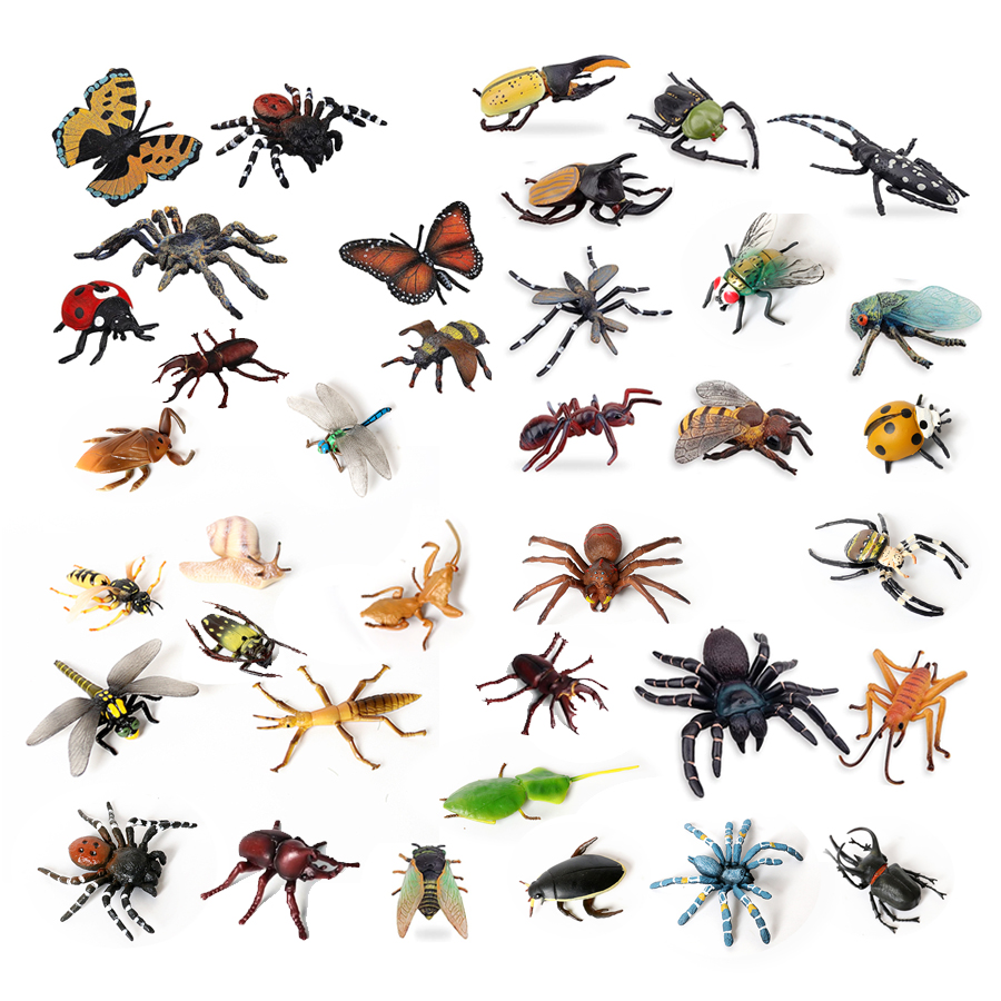Realistic Plastic Bugs Figurin - đánh giá và giá Bonsai Garden Ideas