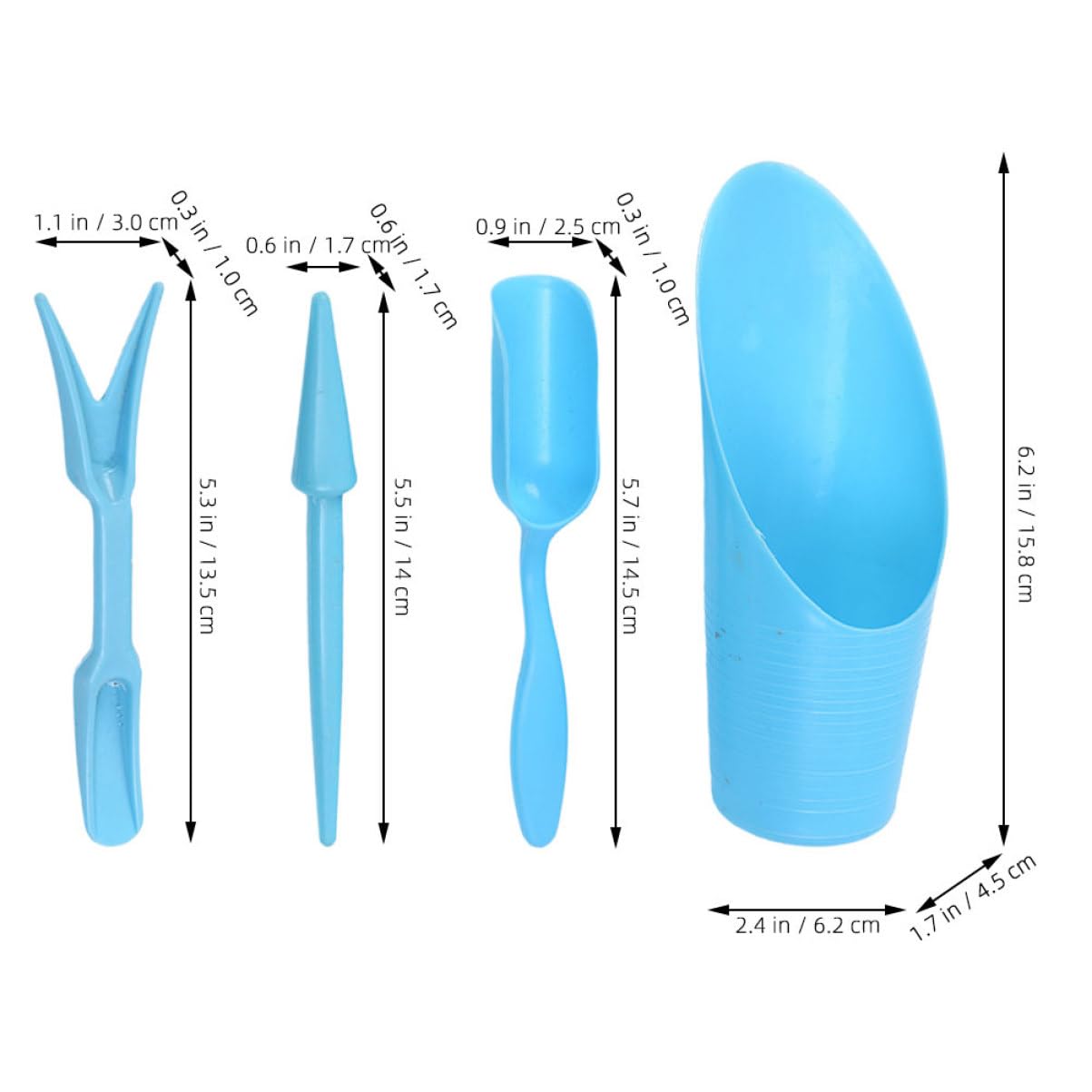 4pcs/set, Plastic Durable Buck - đánh giá và giá Bonsai Garden Tools
