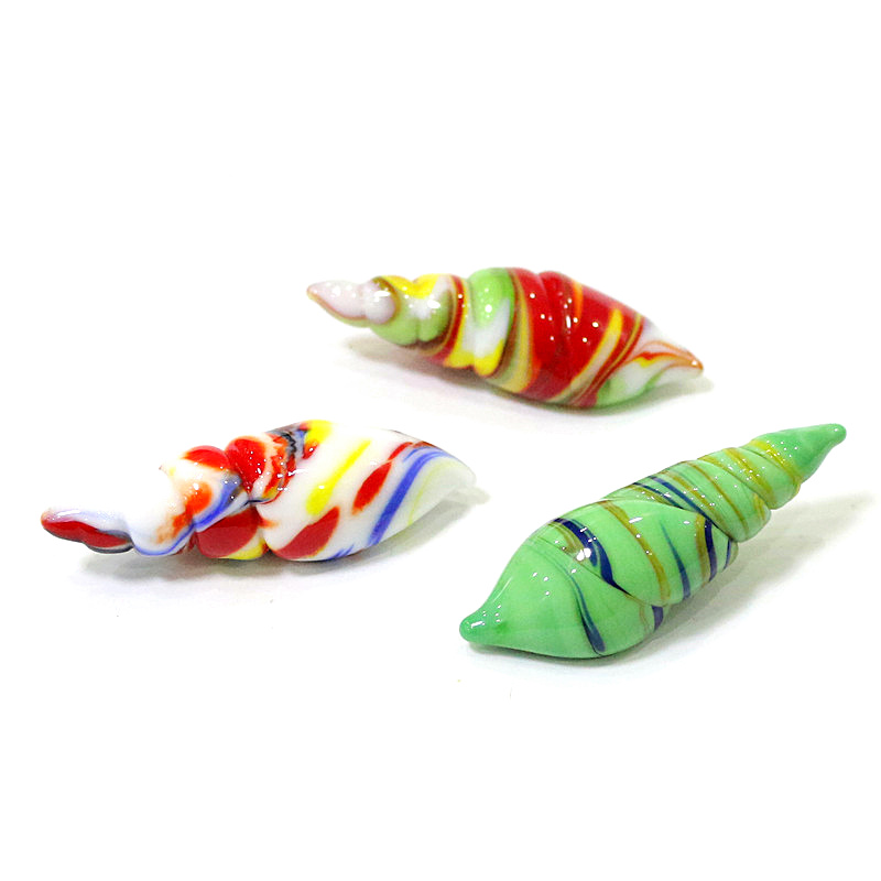 Cute Mini Glass Shell Conch Or - đánh giá và giá Landscape Bonsai Garden