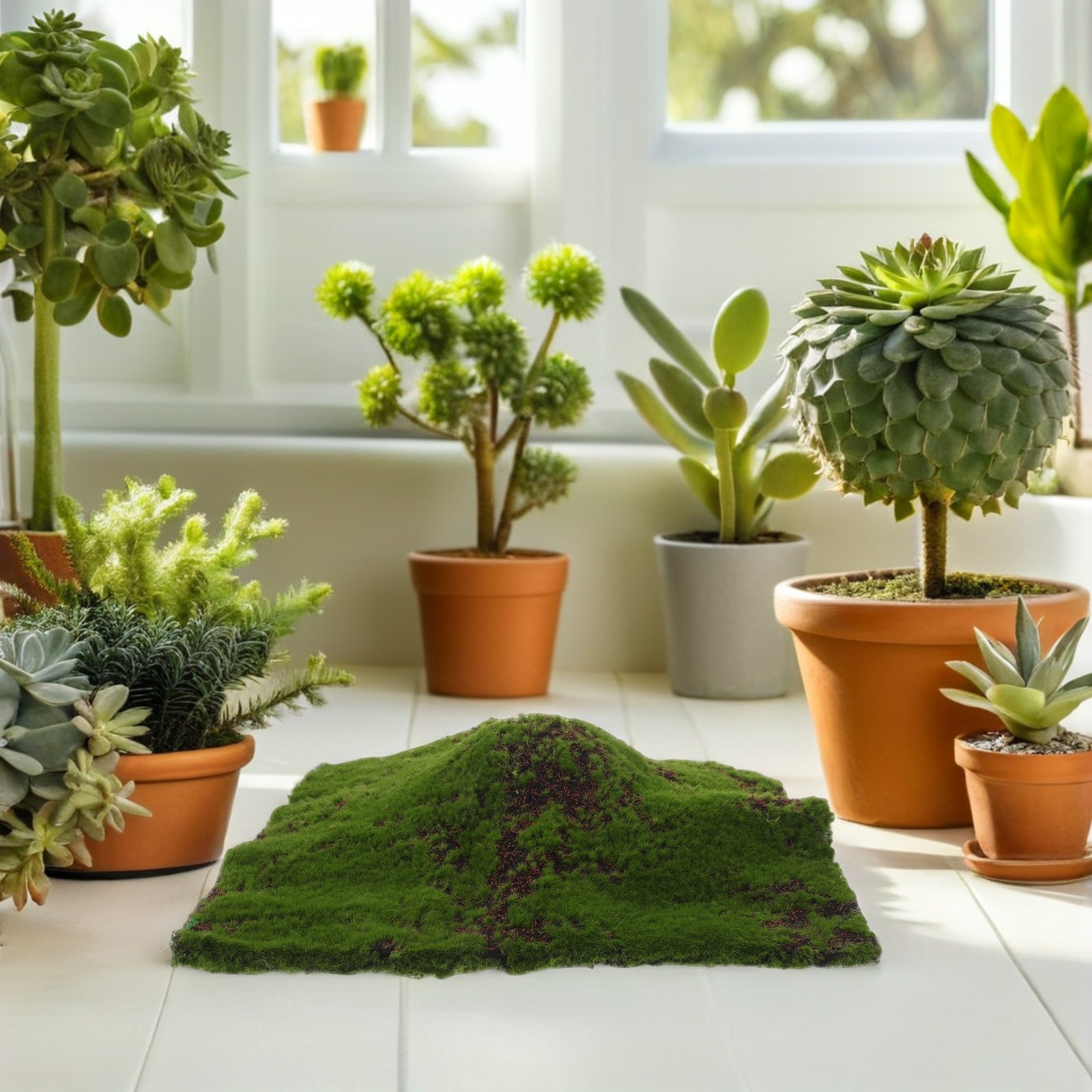 Fake Moss Grass Artificial Gre - đánh giá và giá Landscape Bonsai Garden