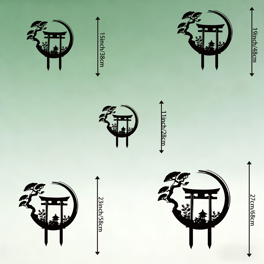 CIFBUY Metal Wall Art Torii Ga - đánh giá và giá Bonsai Garden Wall