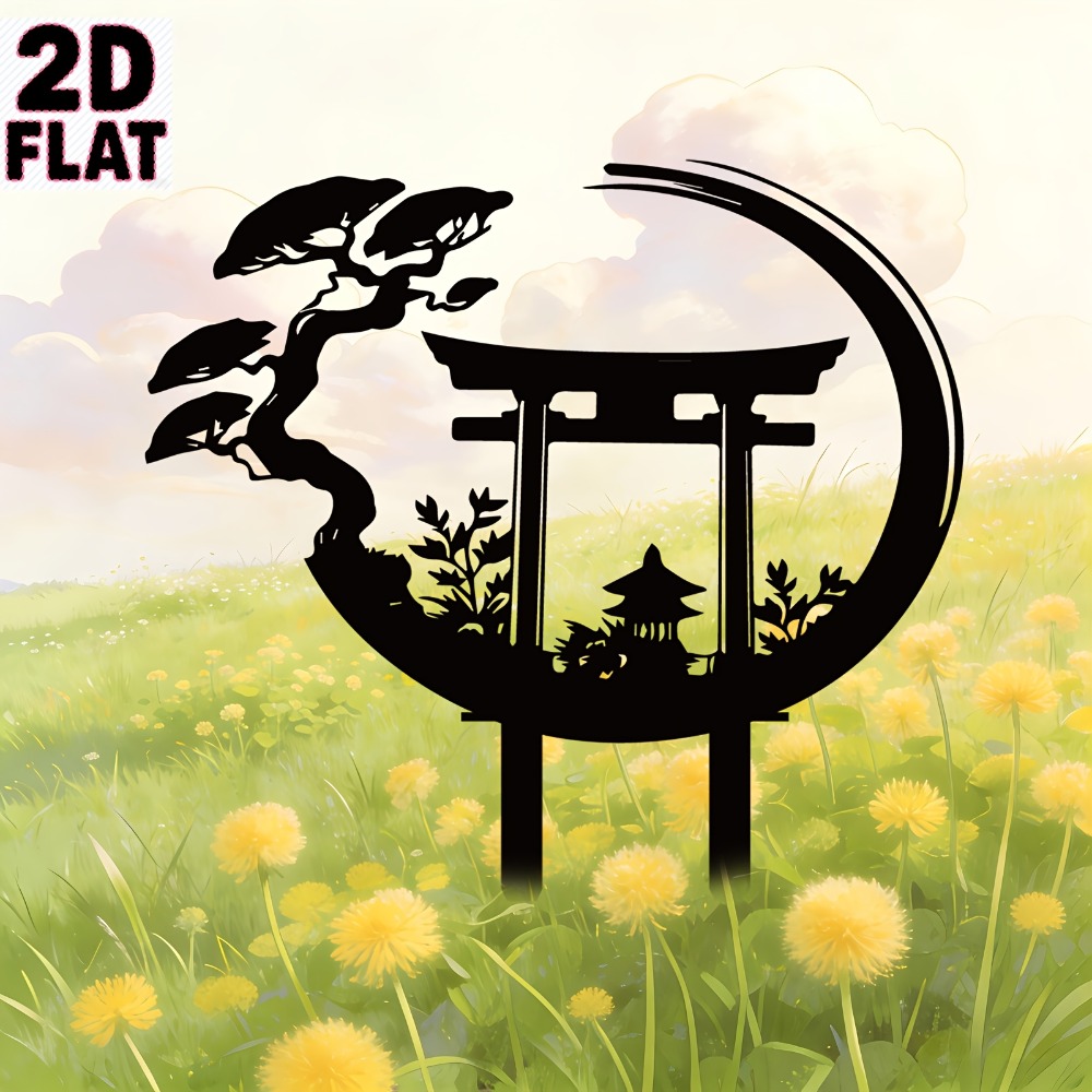 CIFBUY Metal Wall Art Torii Ga - đánh giá và giá Bonsai Garden Wall