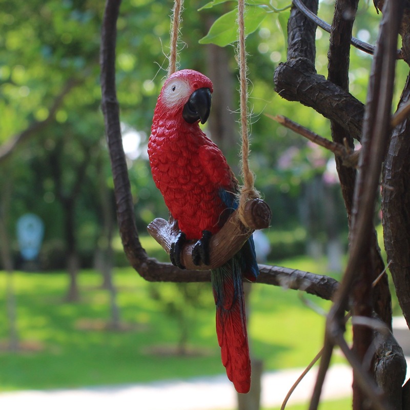 1Pcs Creative Swing Parrot Res - đánh giá và giá Landscape Bonsai Garden