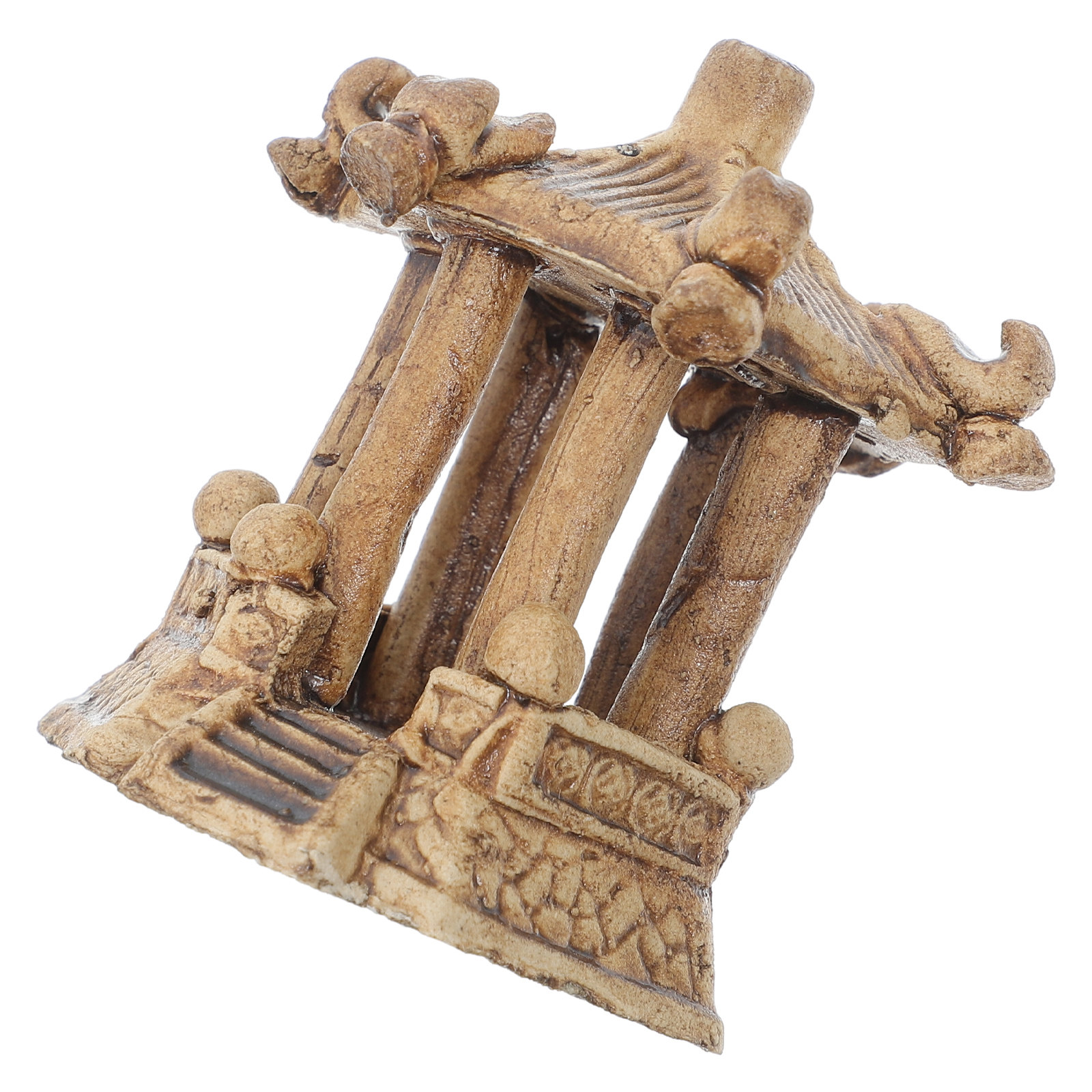 Miniature Ceramic Pagoda Hexag - đánh giá và giá Landscape Bonsai Garden