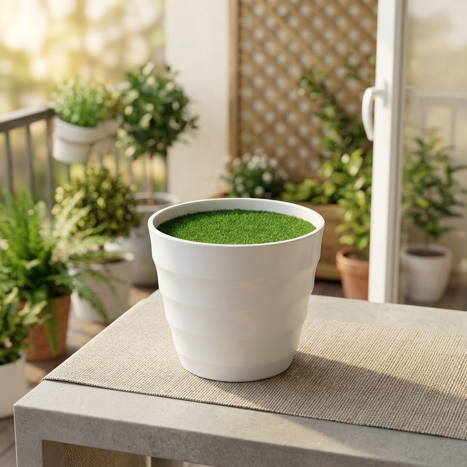 Plastic Lawn Vase with Built-i - đánh giá và giá Bonsai Garden Restaurant