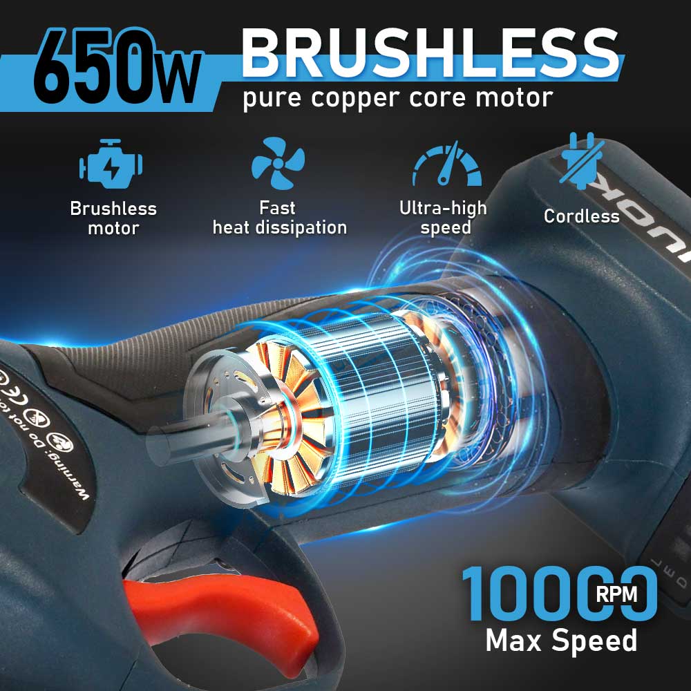 SNUOK 12V Brushless Electric P - đánh giá và giá Bonsai Garden Tools