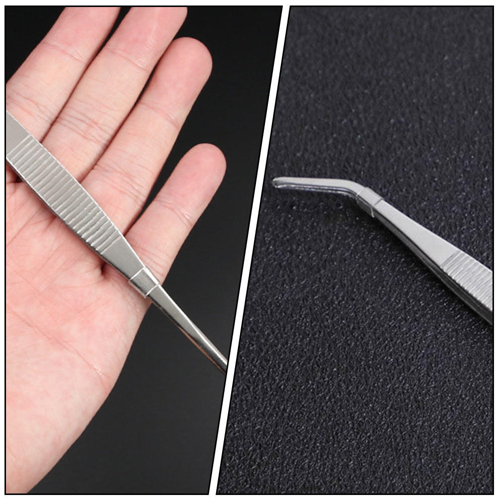 6Pcs Stainless Steel Tweezers  - đánh giá và giá Bonsai Garden Tools
