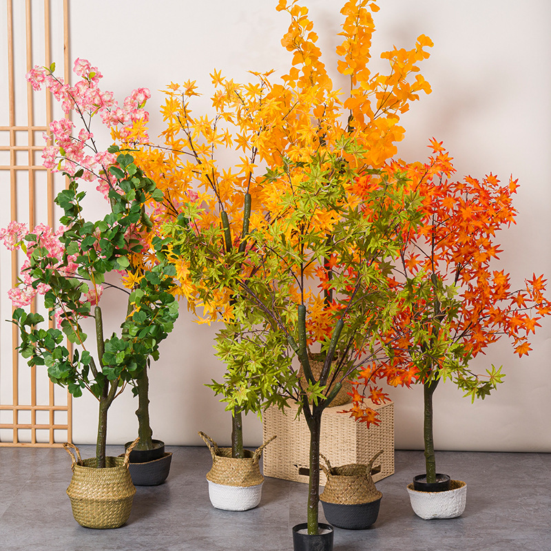 Artificial Red Maple Tree Pott - đánh giá và giá Bonsai Garden Restaurant