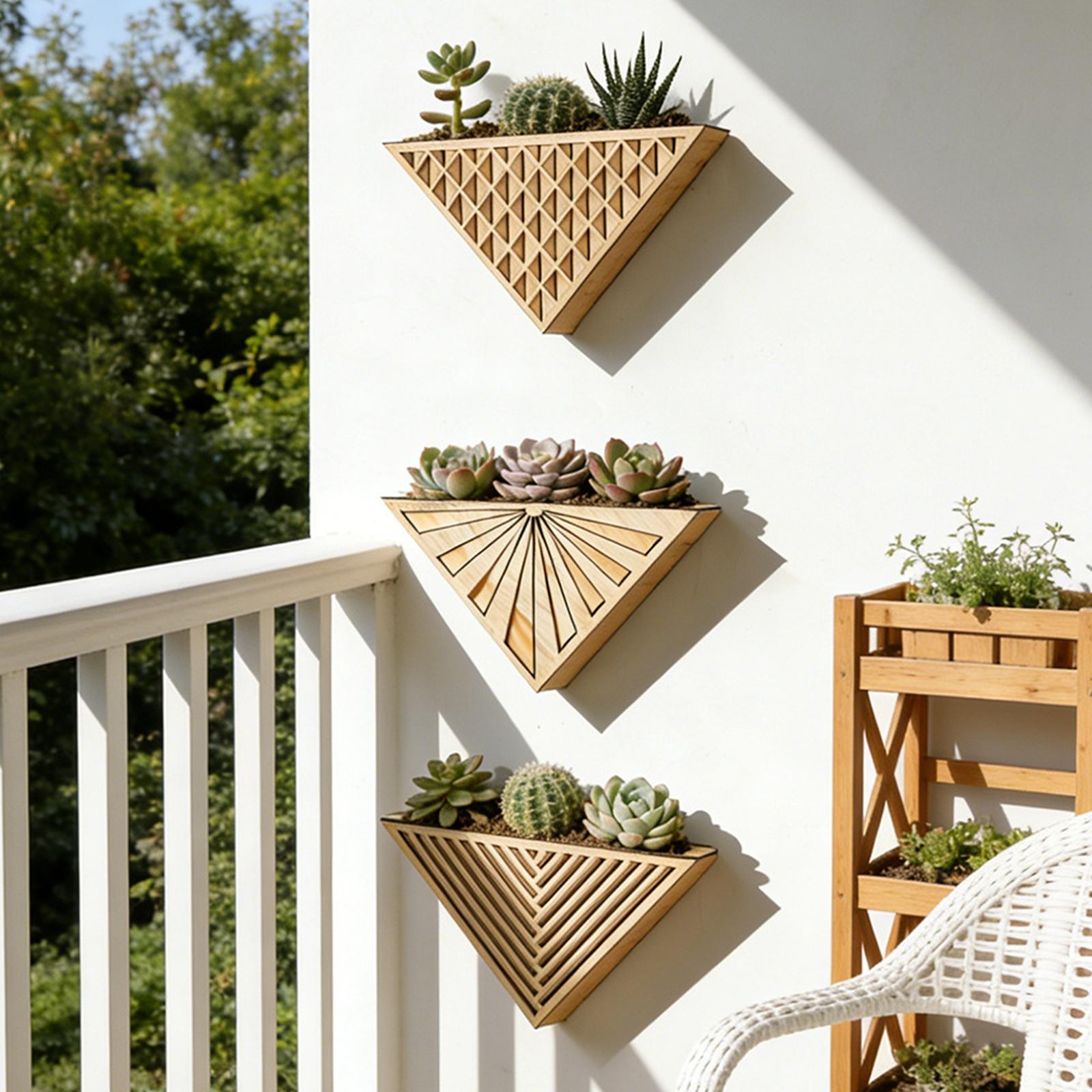 Flower Pot Wall Mounted Orname - đánh giá và giá Bonsai Garden Wall